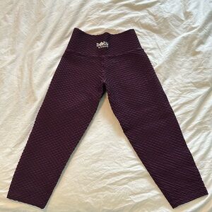 Booty by Brabants cropped croco skin leggings